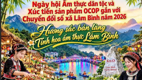 Quét QR thanh toán, khám phá hương vị bản làng tại Ngày hội ẩm thực Lâm Bình