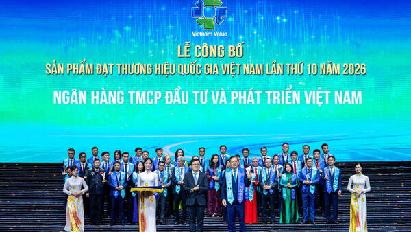 BIDV khẳng định vị thế “Thương hiệu quốc gia”