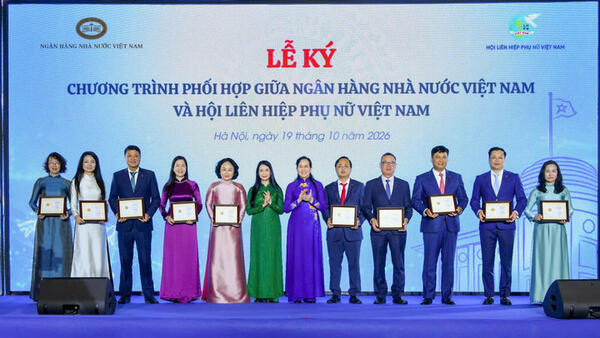 Ngân hàng Nhà nước và Hội Liên hiệp Phụ nữ Việt Nam tăng cường hợp tác giai đoạn 2026-2030