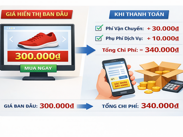 Người tiêu dùng cần nhận diện 'chi phí ẩn' trong thương mại điện tử