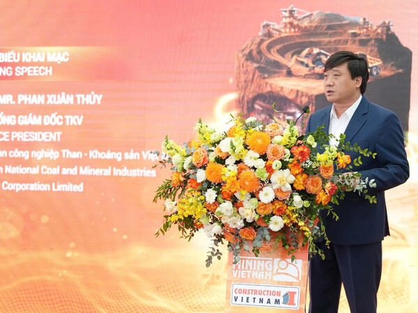 TKV khẳng định vai trò nòng cốt ngành khai khoáng tại Mining & Construction Vietnam 2026
