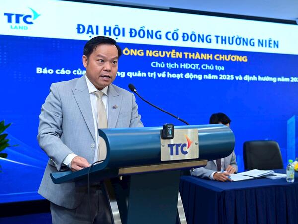 ĐHĐCĐ TTC Land: Ưu tiên pháp lý, dòng tiền và tái cấu trúc, không chạy theo tăng trưởng ngắn hạn