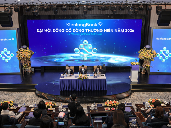 ĐHĐCĐ KienlongBank: Thận trọng đặt mục tiêu cho năm 2026, tiếp tục duy trì chính sách cổ tức hấp dẫn