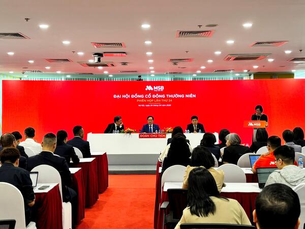 ĐHĐCĐ MSB: Mục tiêu lãi 8.000 tỷ đồng, kỳ vọng định giá TNEX Finance 1-2 tỷ USD trong 5-7 năm tới