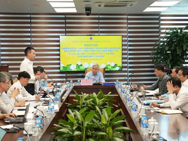 TKV đẩy mạnh nghiên cứu phát triển điện mặt trời tự sản, tự tiêu
