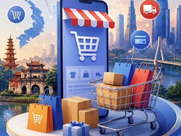 Thương mại điện tử Việt Nam tăng tốc: Từ “sân chơi tăng trưởng” thành trụ cột kinh tế số