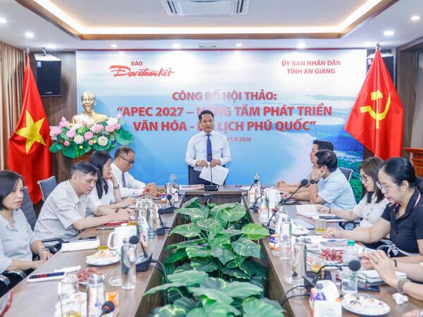 Sắp diễn ra Hội thảo quốc tế 'APEC 2027 - Nâng tầm phát triển văn hóa - du lịch Phú Quốc'