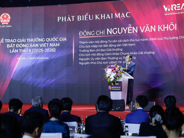 Nhiều doanh nghiệp được vinh danh tại Giải thưởng Quốc gia Bất động sản Việt Nam