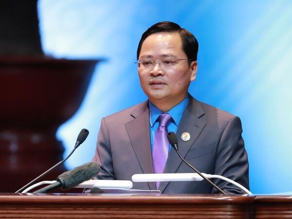 Ông Nguyễn Anh Tuấn tái đắc cử Chủ tịch Tổng Liên đoàn Lao động Việt Nam khóa XIV