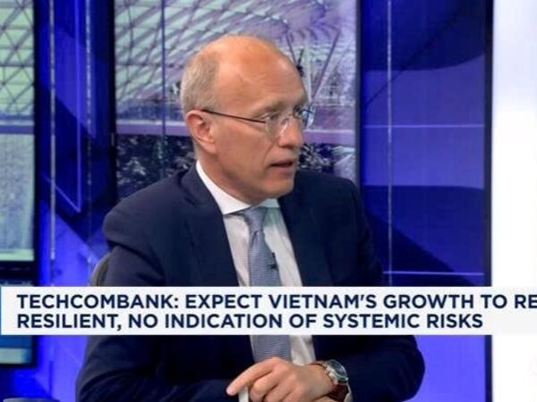 CEO Techcombank Jens Lottner: Việt Nam vẫn duy trì nền tảng tăng trưởng trước những biến động toàn cầu