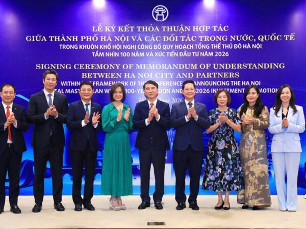 Hà Nội ký kết hợp tác với 5 ngân hàng