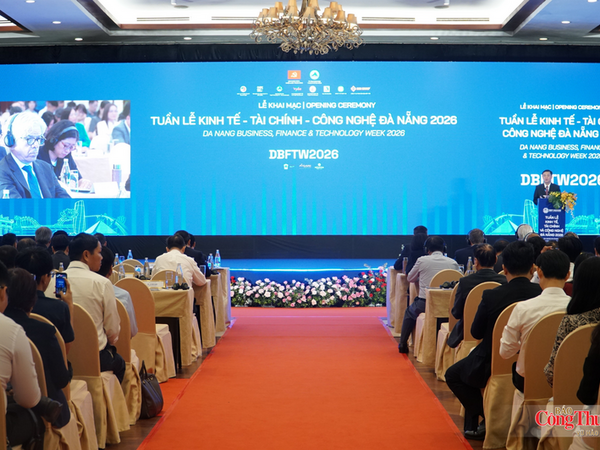 Khai mạc Tuần lễ Kinh tế, Tài chính, Công nghệ Đà Nẵng 2026