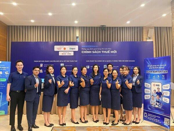 MB đồng hành cùng hộ kinh doanh trước những quy định thuế mới