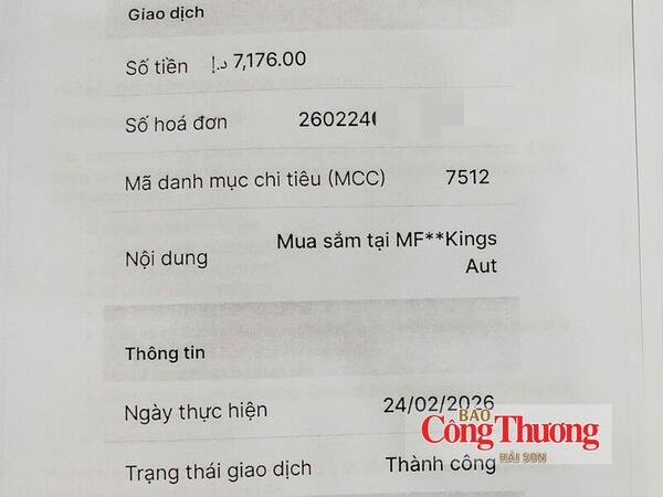 Khách hàng phản ánh giao dịch bất thường trên thẻ tín dụng và phản hồi của ngân hàng