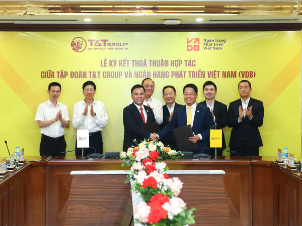 T&T Group bắt tay VDB, mở rộng nguồn vốn cho các dự án chiến lược