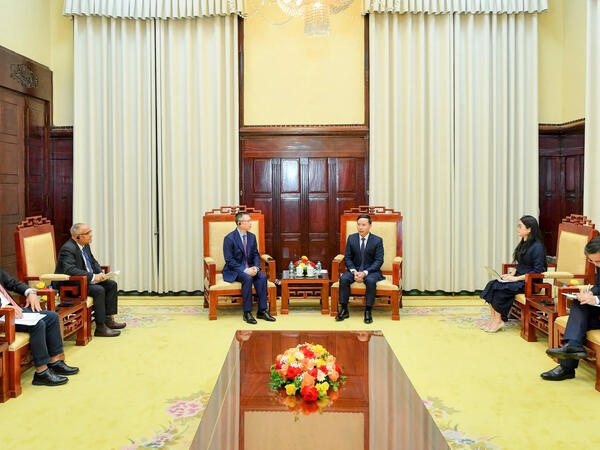 Thống đốc Phạm Đức Ấn tiếp Giám đốc phụ trách Khu vực Đông Nam Á của ADB