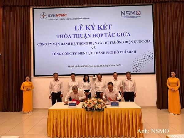 NSMO - EVNHCMC 'bắt tay' vận hành hệ thống điện tại TP. Hồ Chí Minh