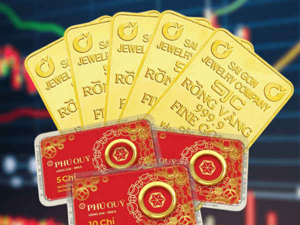 Giá vàng trong nước và thế giới cùng giảm