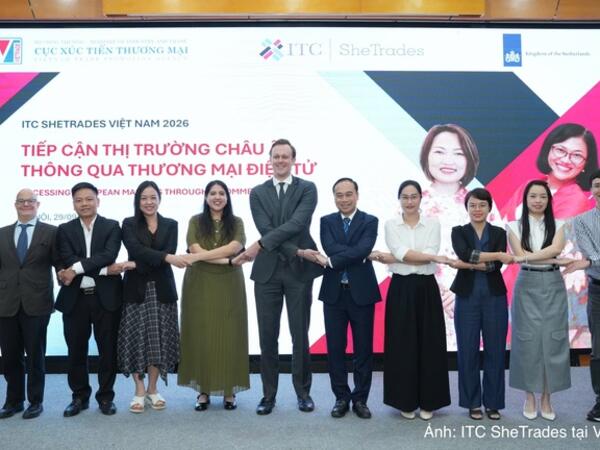 Hỗ trợ doanh nghiệp do phụ nữ làm chủ xuất khẩu sang châu Âu thông qua thương mại điện tử