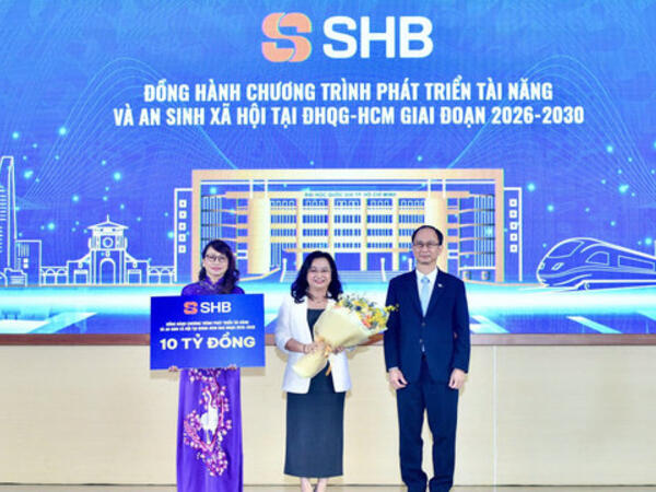 SHB đồng hành cùng khát vọng phát triển nhân tài, tự chủ công nghệ Việt Nam