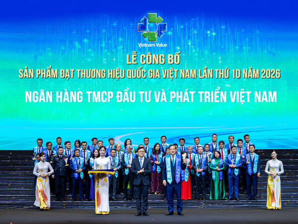 BIDV khẳng định vị thế “Thương hiệu quốc gia”