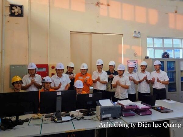 Đưa hệ thống pin lưu trữ năng lượng BESS tại Trạm biến áp 110kV Tràng Bạch vào vận hành