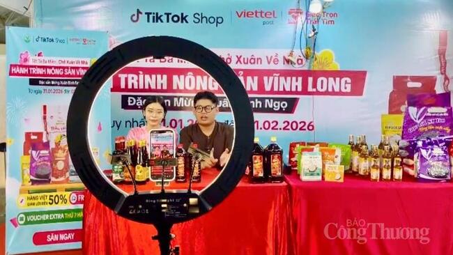 Vĩnh Long: Tăng tốc thương mại điện tử xanh, mở rộng thị trường số