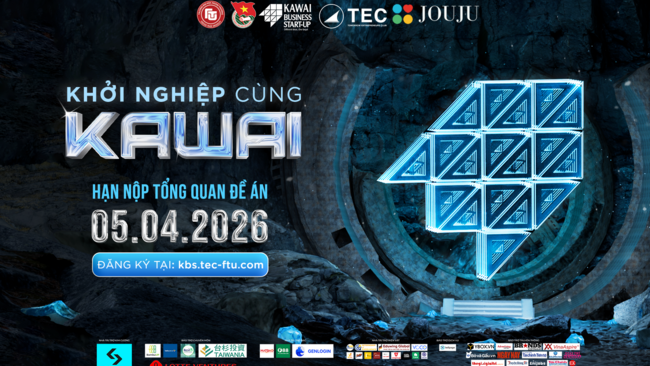 Chính thức mở đơn đăng ký Cuộc thi Khởi nghiệp cùng Kawai 2026