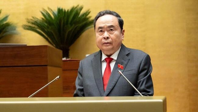 Ông Trần Thanh Mẫn tái đắc cử chức vụ Chủ tịch Quốc hội
