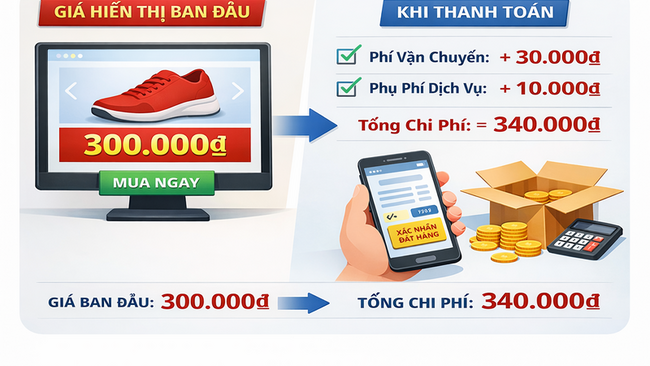 Người tiêu dùng cần nhận diện 'chi phí ẩn' trong thương mại điện tử