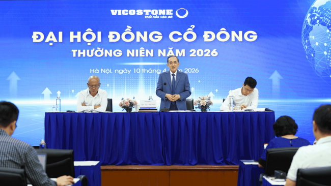 ‏ĐHĐCĐ Vicostone 2026: Thay đổi và thích ứng trong bối cảnh thách thức toàn cầu‏