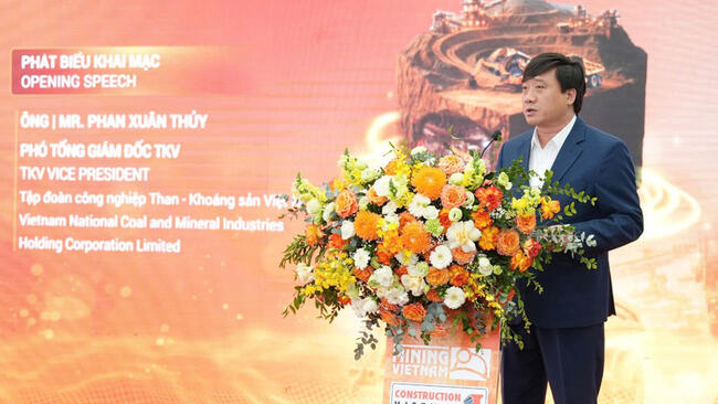 TKV khẳng định vai trò nòng cốt ngành khai khoáng tại Mining & Construction Vietnam 2026