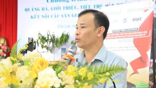 Gia Lai: Livestream quảng bá nông sản, kết nối sàn thương mại điện tử