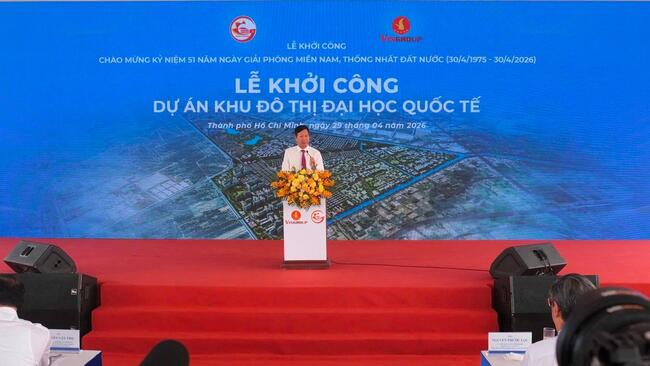 Phó Chủ tịch Vingroup: “Khu đô thị Đại học Quốc tế khát vọng trở thành biểu tượng mới của Vingroup và Vinhomes ở khu vực Tây Bắc TP. Hồ Chí Minh”