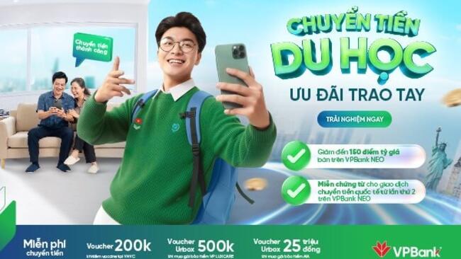 Chuyển tiền du học qua VPBank: Vững tài chính, trọn hành trình tri thức