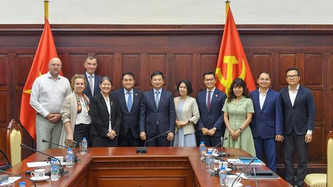 Phó Thống đốc Phạm Thanh Hà tiếp Hiệp hội doanh nghiệp Châu Âu tại Việt Nam