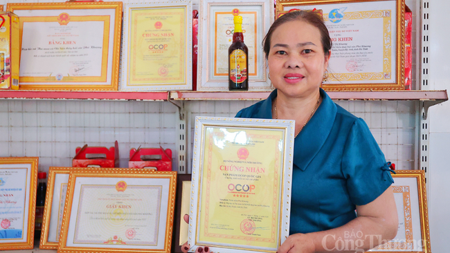 Đưa nước mắm làng biển đến thương hiệu OCOP 5 sao quốc gia