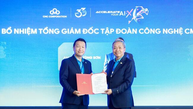 CMC bổ nhiệm CEO 8x, tăng tốc chiến lược chuyển đổi AI toàn cầu