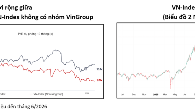 VinaCapital: Hơn 70% cổ phiếu trên thị trường đang giao dịch dưới mức P/E 10 lần