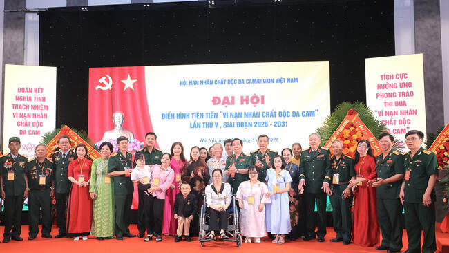 Tổ chức nhiều hoạt động nhằm chung tay xoa dịu nỗi đau da cam