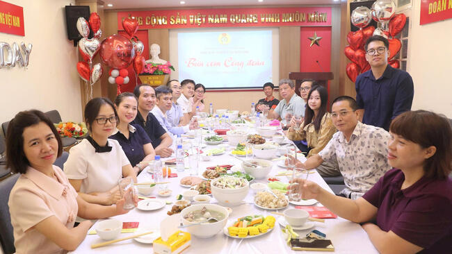Công đoàn Cơ sở Hiệp hội Ngân hàng Việt Nam tổ chức “Bữa cơm Công đoàn”