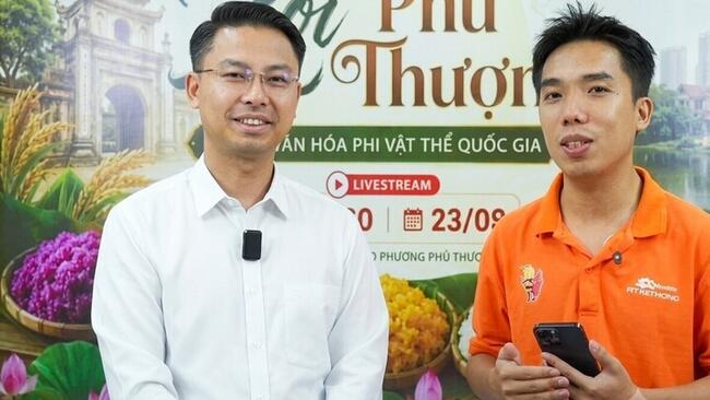 Sản phẩm OCOP Hà Nội tìm thị trường qua livestream