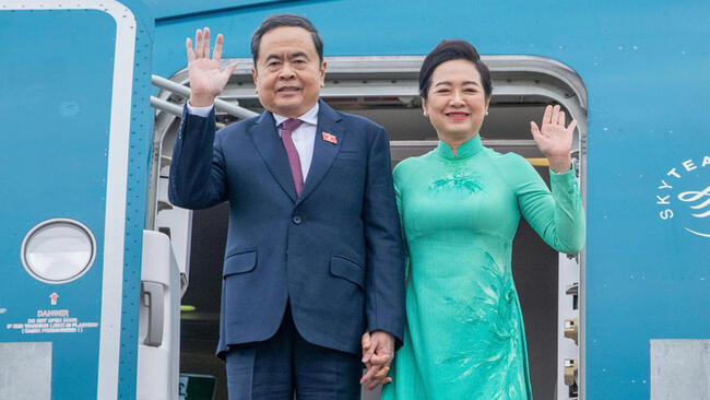 Chủ tịch Quốc hội Trần Thanh Mẫn rời Hàn Quốc, lên đường thăm chính thức Mông Cổ