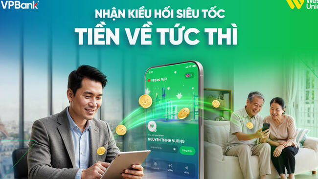 VPBank và Western Union kiến tạo trải nghiệm nhận kiều hối hiện đại, an toàn và thuận tiện