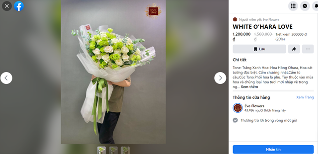 Hàng loạt shop hoa cao cấp sale mạnh đón 20/10, nhiều bó giảm tới 2 triệu đồng - Ảnh 14. Hàng loạt shop hoa cao cấp sale mạnh đón 20/10, nhiều bó giảm tới 2 triệu đồng - Ảnh 14.