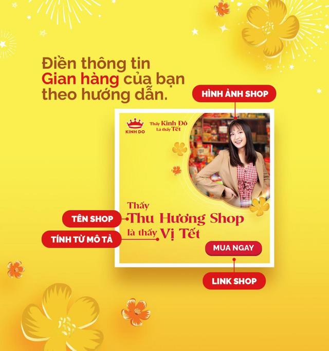 Kinh Đô trao Tết hy vọng, đồng hành cùng các chủ shop online vượt khó - Ảnh 2.