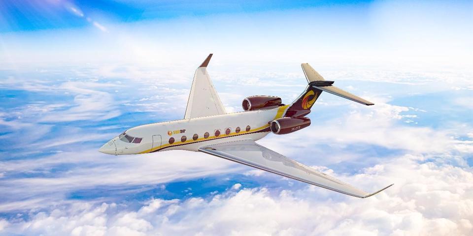 Hãng hàng không Sun Air đưa vào vận hành chuyên cơ Gulfstream G650ER với sức chứa tối đa 17 khách và tầm bay gần 14.000km