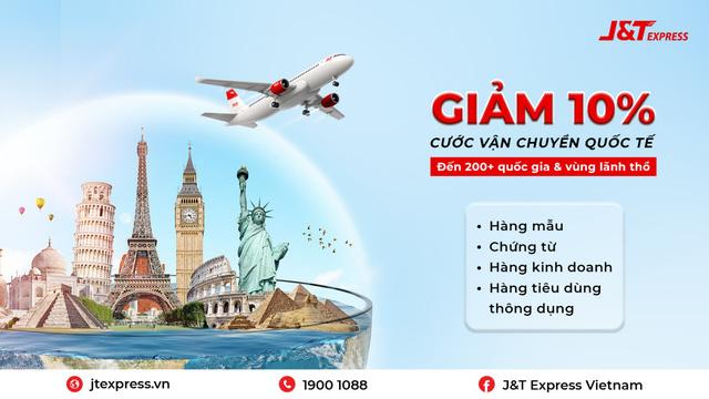 Khuyến mãi dịch vụ vận chuyển quốc tế của J&T Express đáp ứng nhu cầu người dùng - Ảnh 2.