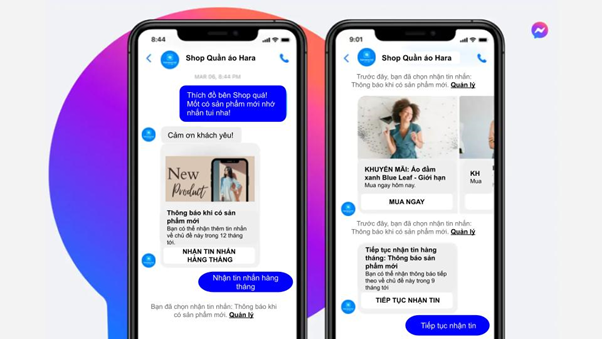 (Bài PR admi nhờ lên lúc 8h sáng mai) Facebook ra mắt tính năng cho phép gửi thông báo định kỳ cho khách trên Messenger với Haravan - Ảnh 2. (Bài PR admi nhờ lên lúc 8h sáng mai) Facebook ra mắt tính năng cho phép gửi thông báo định kỳ cho khách trên Messenger với Haravan - Ảnh 2.