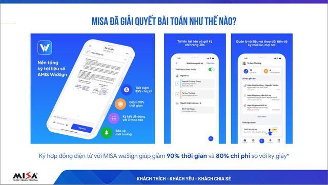AMIS Wesign giúp doanh nghiệp tối ưu nguồn lực trong việc ký tài liệu - Ảnh 1. AMIS Wesign giúp doanh nghiệp tối ưu nguồn lực trong việc ký tài liệu - Ảnh 1.